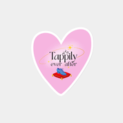 Tappily Ever After Heart Sticker - The Portable Tap Floor™ Store