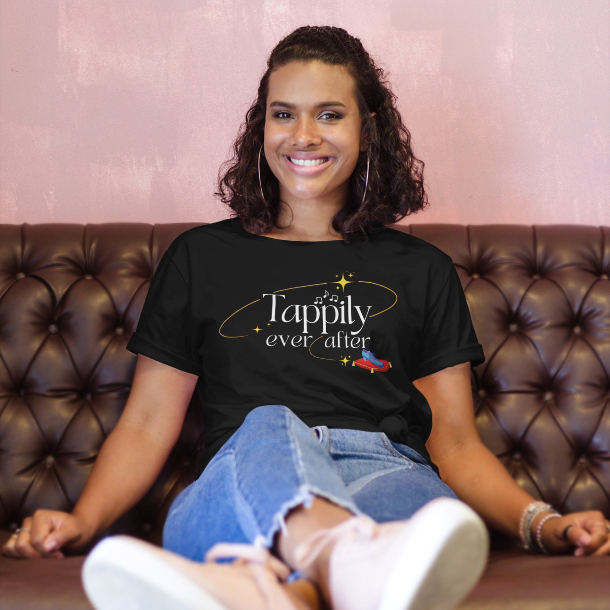 Tap T-Shirts | Tappily Ever After Tee | PortableTapFloor.com  display picture 1