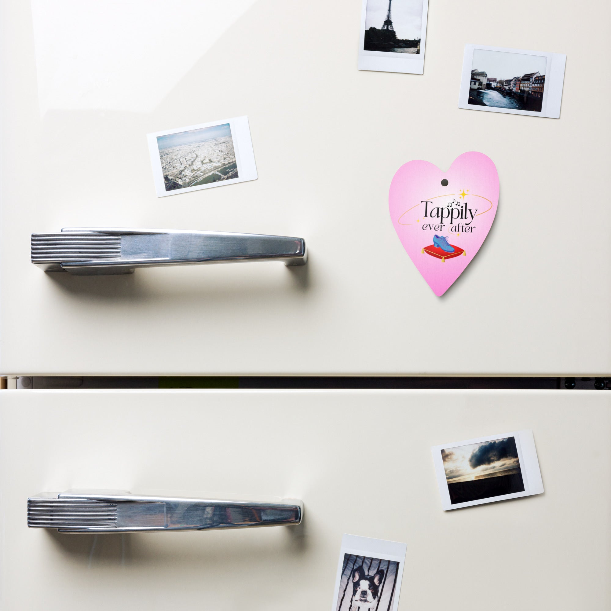 Tappily Ever After | Wooden Heart Ornament - The Portable Tap Floor™ Store