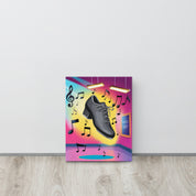 Canvas Tap Dance Art – Colorful Wall Décor for Dancers - The Portable Tap Floor™ Store