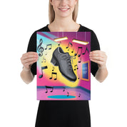 Canvas Tap Dance Art – Colorful Wall Décor for Dancers - The Portable Tap Floor™ Store