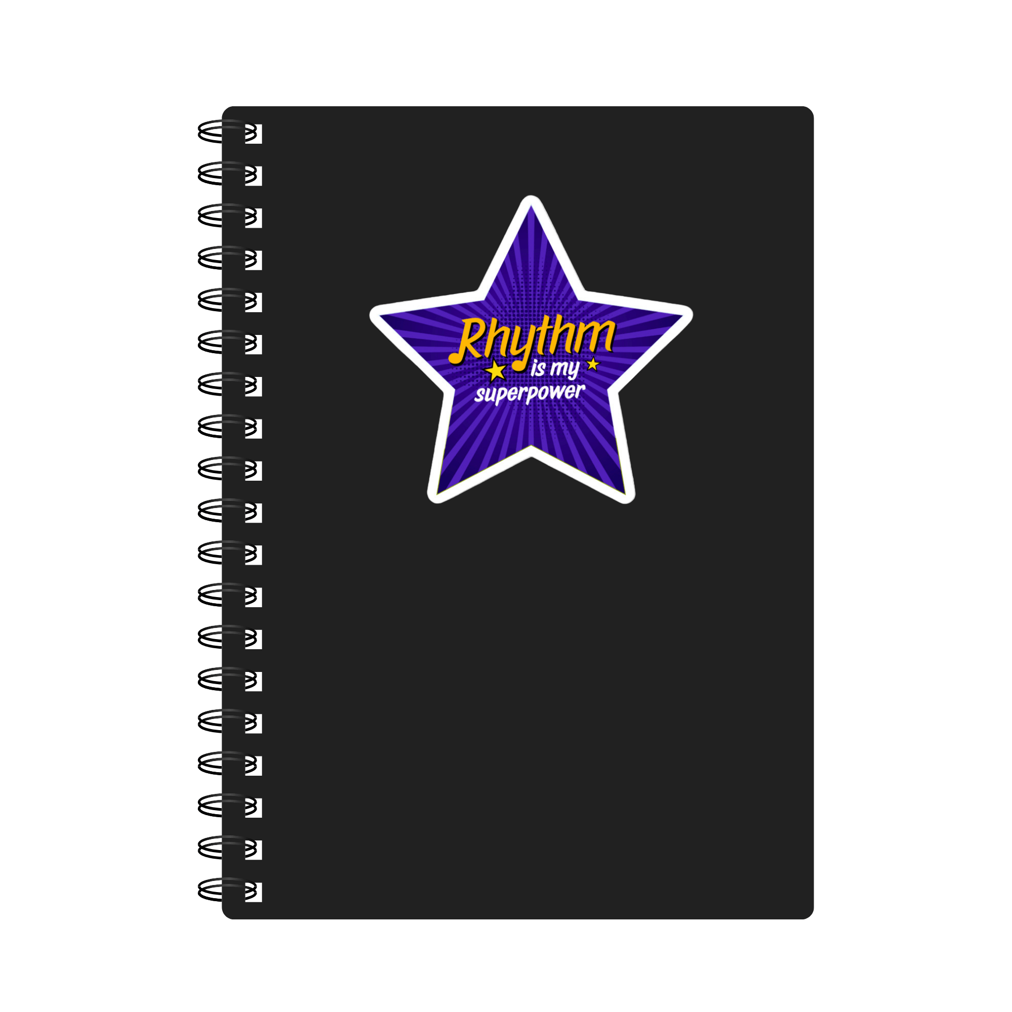 Rhythm Is My Superpower Star Sticker - The Portable Tap Floor™ Store