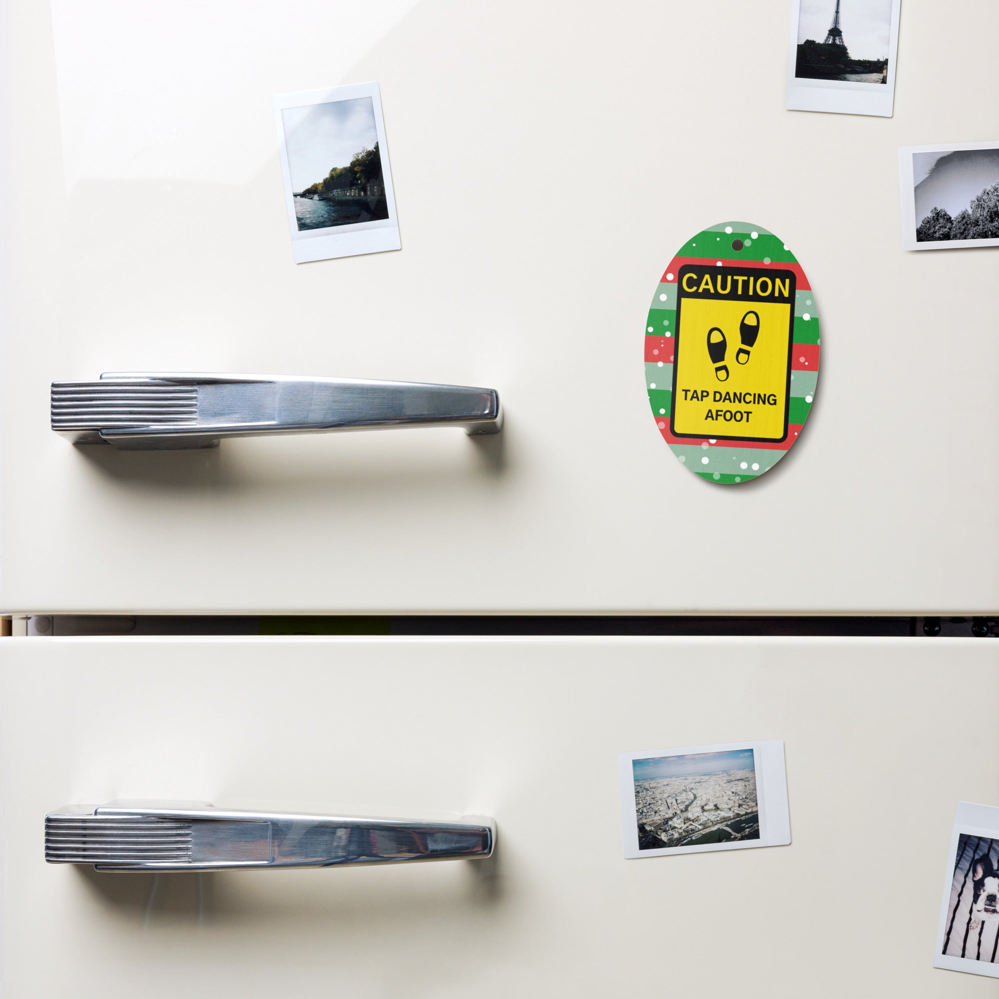 Tap Dancing Afoot | Wooden Holiday Ornament - The Portable Tap Floor™ Store