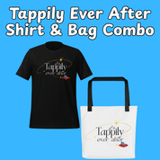The Tappily Ever After T-Shirt & Bag Combo - The Portable Tap Floor™ Store